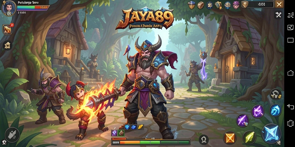 Tampilan gameplay yang seru dan interaktif di JAYA89.