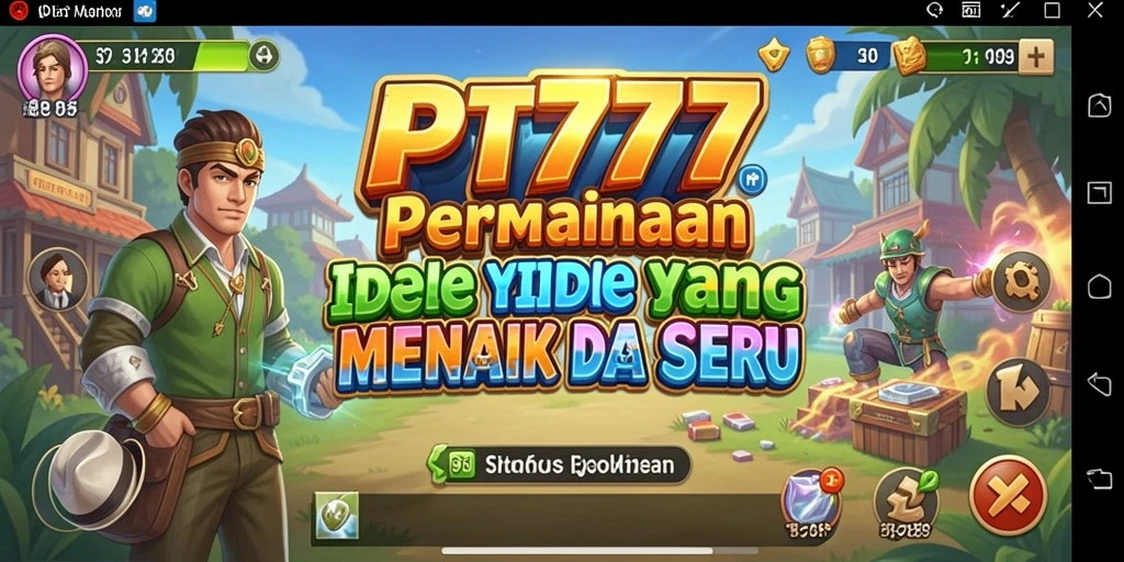 Tampilan gameplay PT777 yang menarik dan penuh warna.