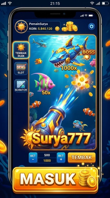 Antarmuka sederhana dari aplikasi surya777 untuk semua pengguna.